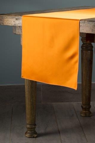 Matte Lamour Orange table runner